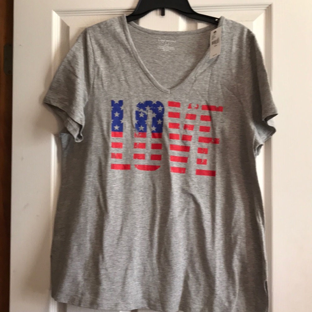 NWT lane Bryant v neck T-shirt
